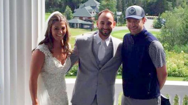 Chelsey Gaudet and Ryan Parks with Justin Timberlake