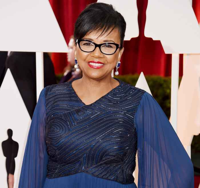President of AMPAS Cheryl Boone Isaacs attends the 87th Annual Academy Awards.