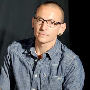 Chester Bennington attends Linkin Park's induction into the Rockwalk at Guitar Center on June 18, 2014 in Hollywood, California. Gregg DeGuire/WireImage