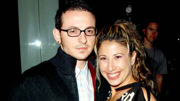 Chester Bennington from Linkin Park and Samantha