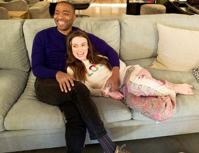 Chiwetel Ejiofor and Keira Knightley