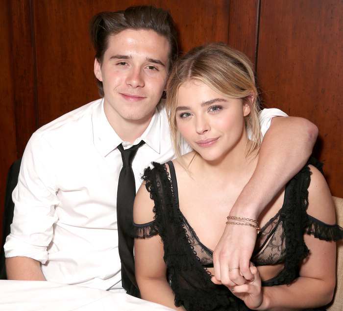 Brooklyn Beckham and Chloe Grace Moretz attend the after party for the premiere of Universal Pictures' "Neighbors 2: Sorority Rising" on May 16, 2016 in Los Angeles, California.