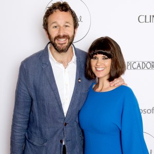 Chris O'Dowd and Dawn O'Porter attend the launch party for The Pool, a unique multi-media platform for busy women co-founded by renowned editor and journalist Sam Baker and broadcaster Lauren Laverne, on April 23, 2015 in London, England.