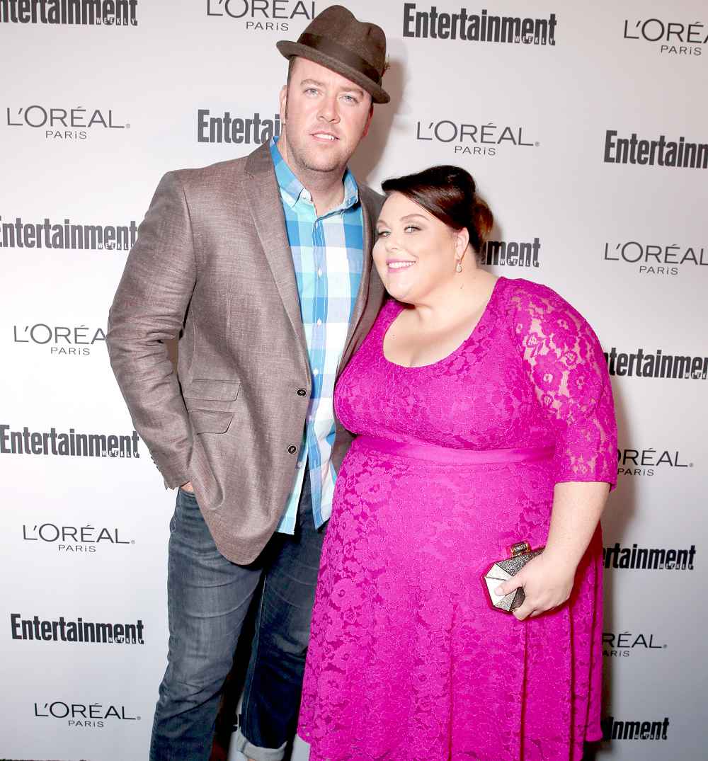 Chris Sullivan and Chrissy Metz attend the 2016 Entertainment Weekly Pre-Emmy party at Nightingale Plaza on September 16, 2016 in Los Angeles, California.
