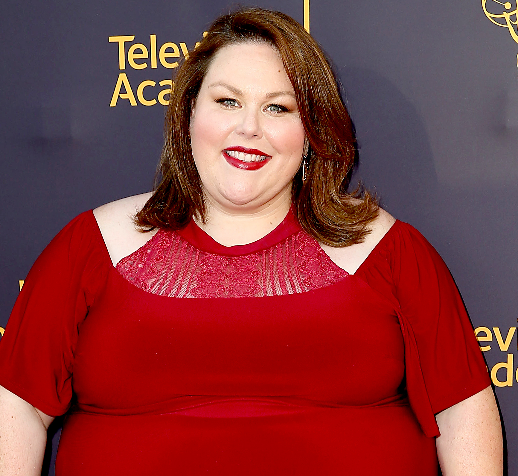 Chrissy Metz arrives at the Television Academy's Words + Music at Wolf Theatre on June 29, 2017 in North Hollywood, California.