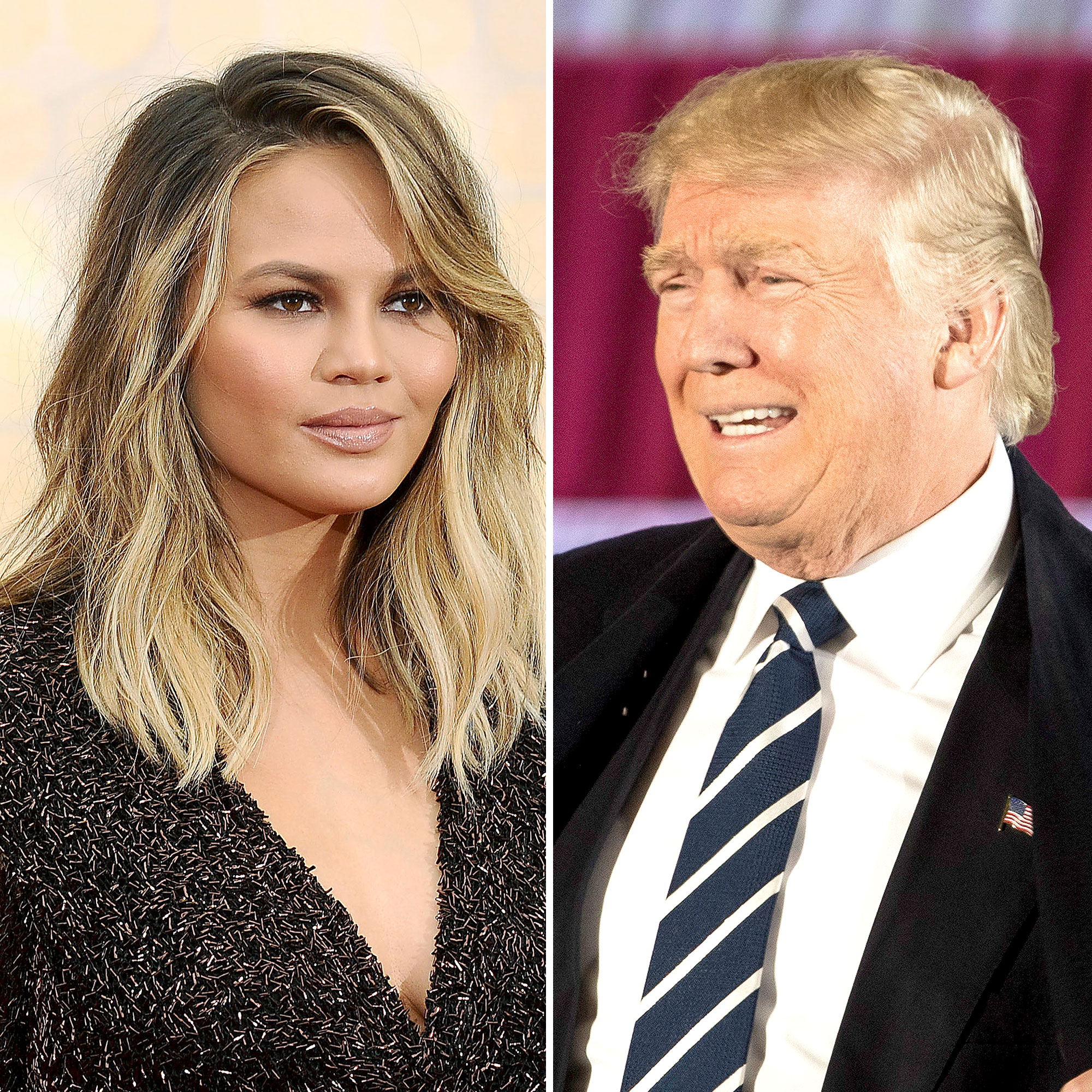 Chrissy Teigen, Donald Trump