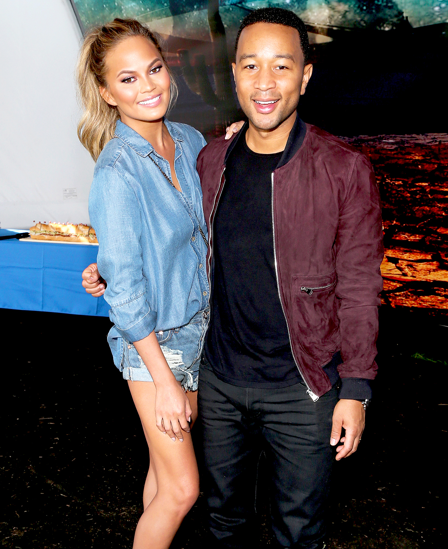Chrissy Teigen and John Legend