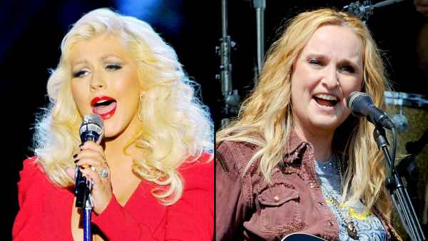 Christina Aguilera and Melissa Etheridge