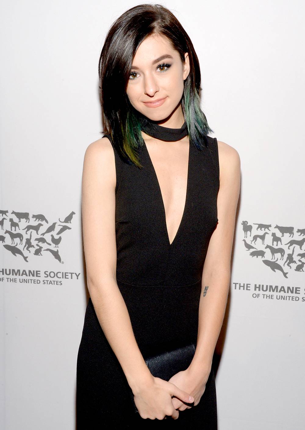 Christina Grimmie attends The Humane Society of the United States' to the Rescue Gala at Paramount Studios on May 7, 2016 in Hollywood.