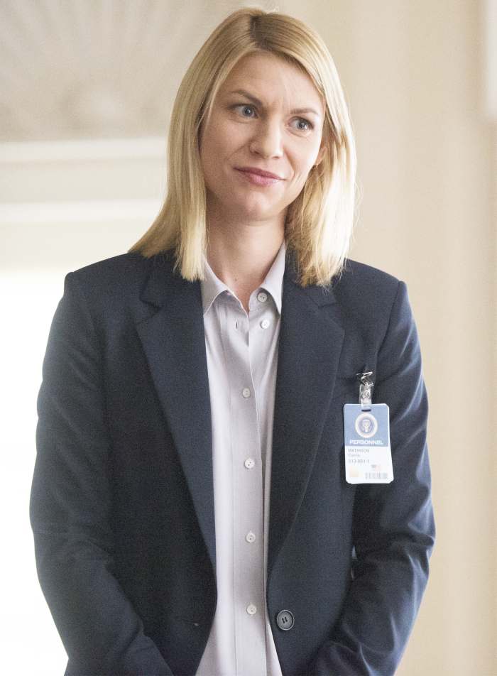 Claire Danes as Carrie Mathison in HOMELAND