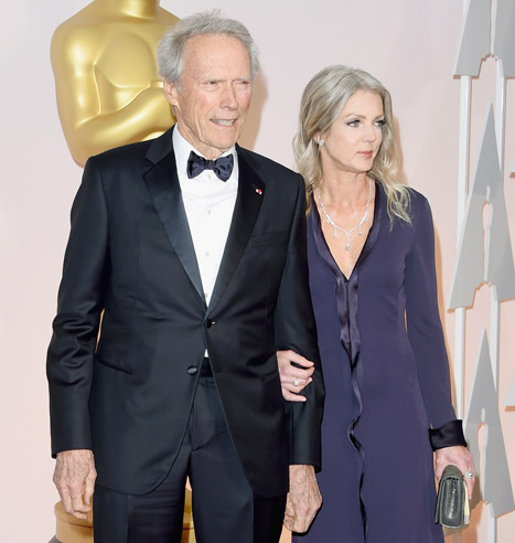 Clint Eastwood and Christina Sandera 1