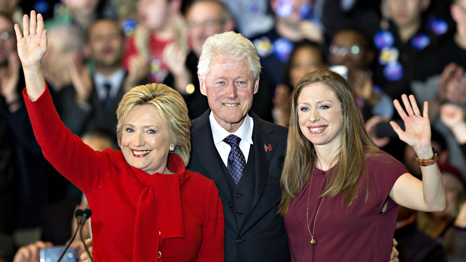 Hillary Clinton Bill Clinton Chelsea Clinton