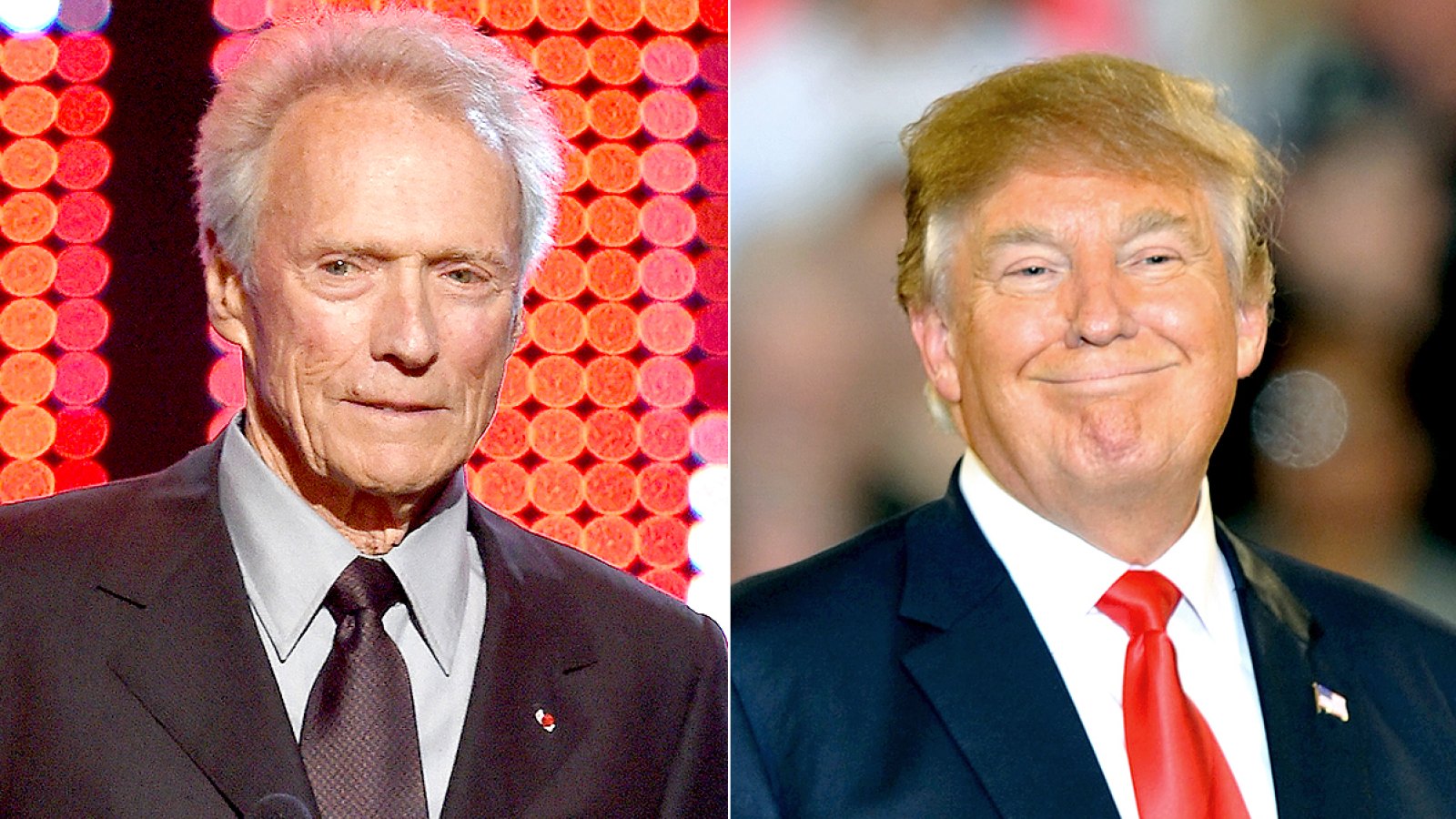 Clint Eastwood and Donald Trump