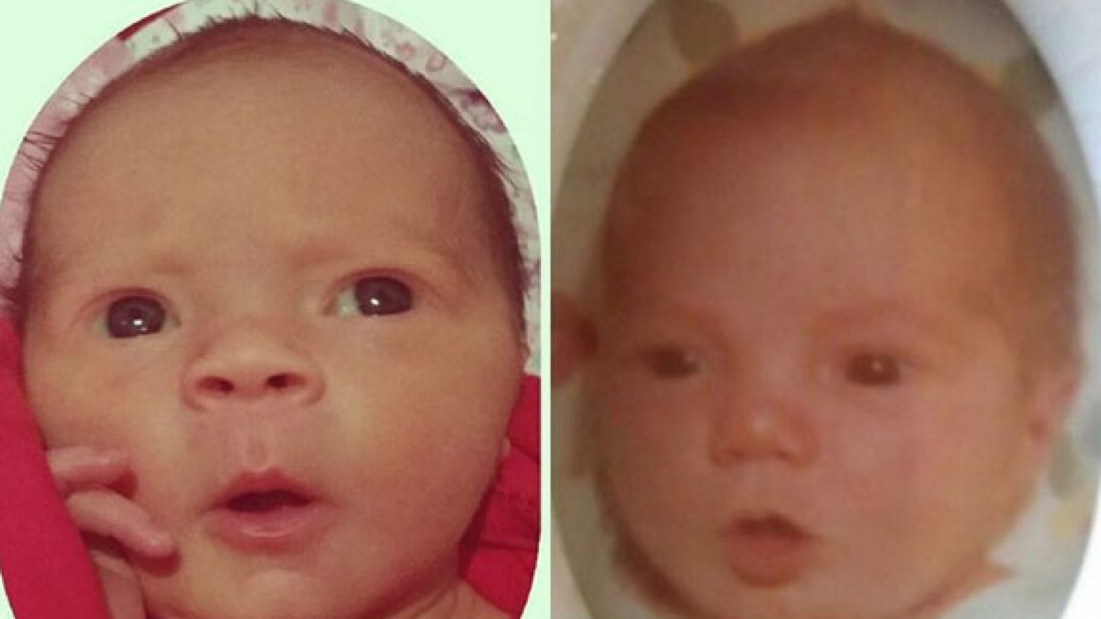 Coco Austin and baby Chanel look very similar in these photos