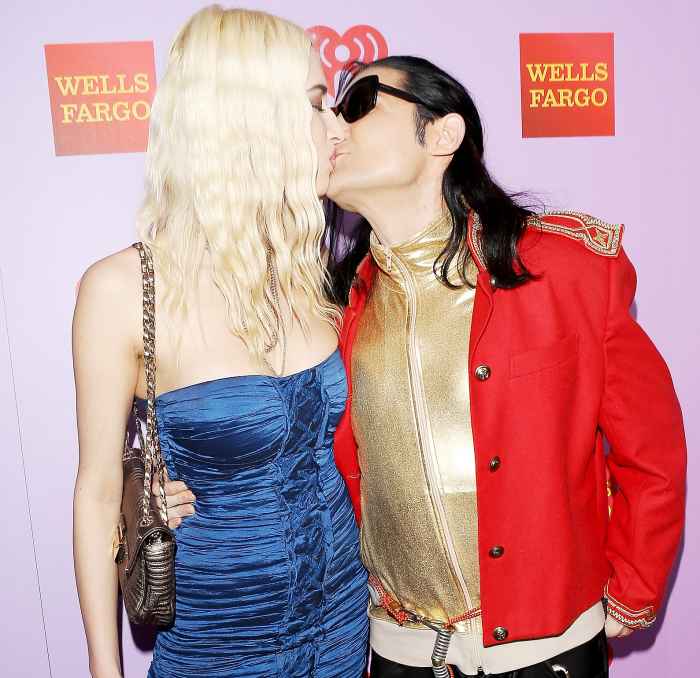 Corey Feldman and Courtney Anne arrive at the iHeart80s Party 2016 held at The Forum on February 20, 2016 in Inglewood, California.