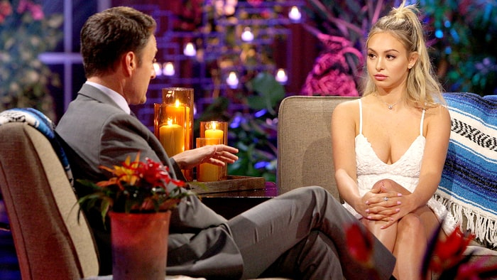 Chris Harrison and Corinne on Bachelor in Paradise