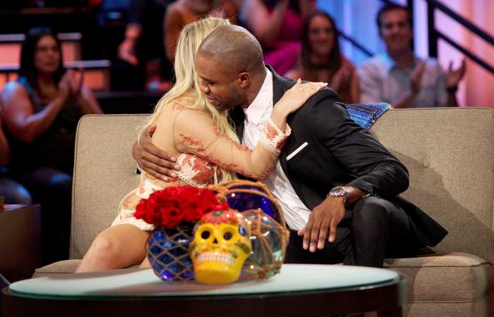 Corinne Olympios and DeMario Jackson on Bachelor In Paradise.