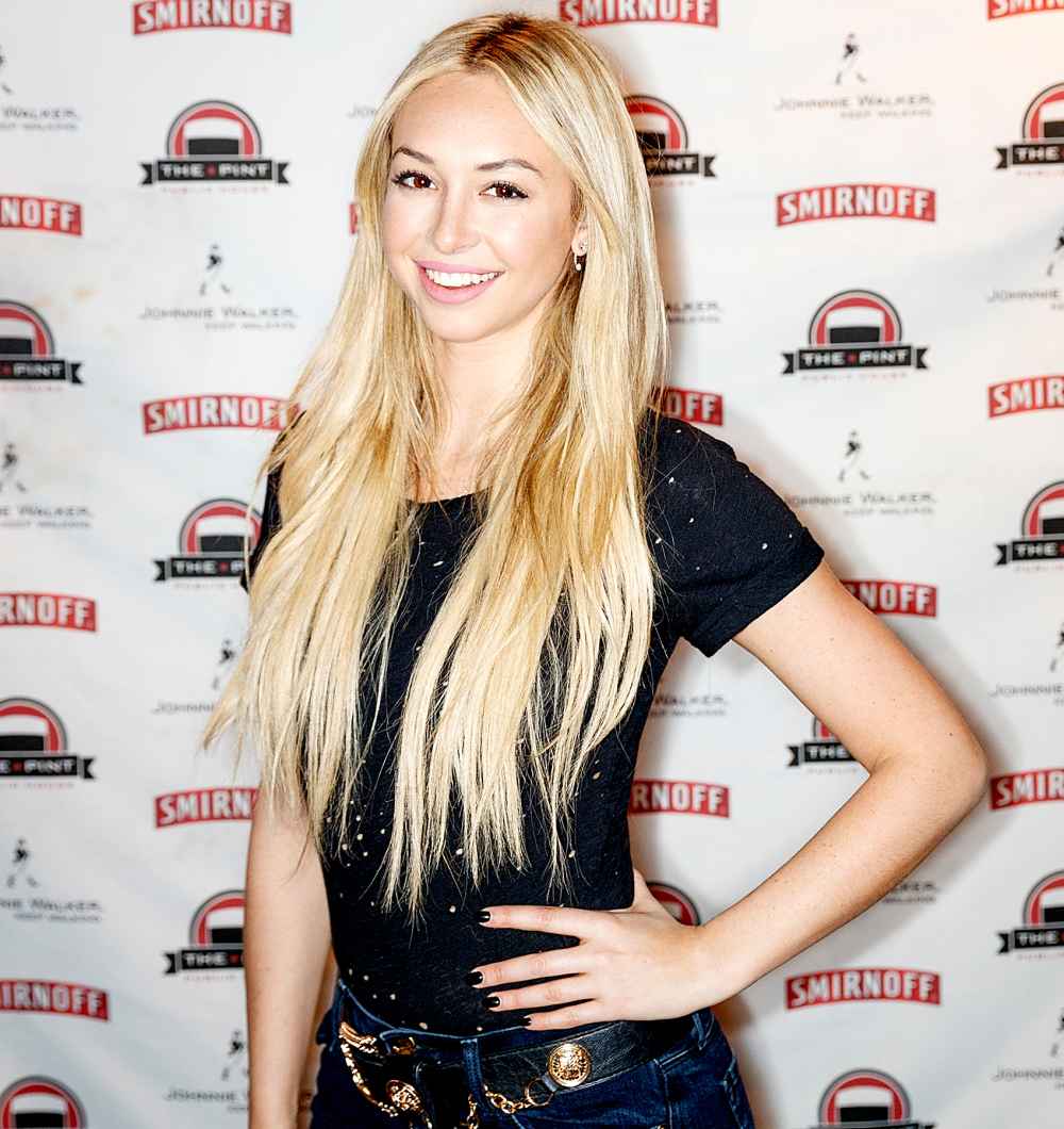 Corinne Olympios attends 'Thursday Pint Night With Corinne Olympios' at The Pint Public House in Gastown on March 30, 2017 in Vancouver, Canada.