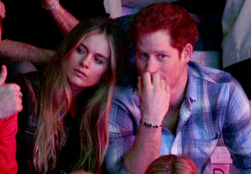 Cressida Bonas and Prince Harry attend We Day UK, a charity event to bring young people together at Wembley Arena on March 7, 2014 in London, England.