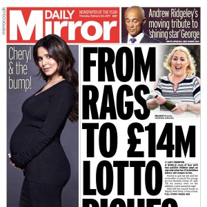 Cheryl Cole Daily Mirror