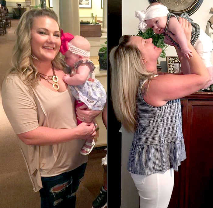 Dallas French and daughter Ellee