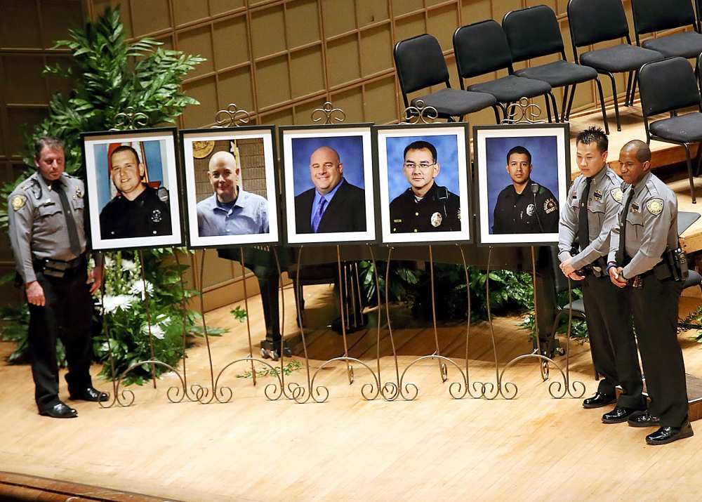 Dallas shooting memorial