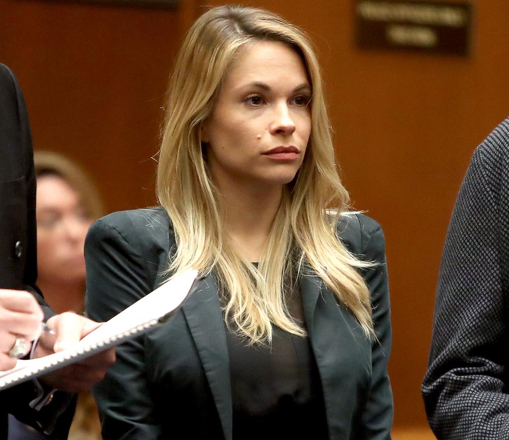 Dani Mathers attends a hearing at Clara Shortridge Foltz Criminal Justice Center on May 24, 2017 in Los Angeles, California.