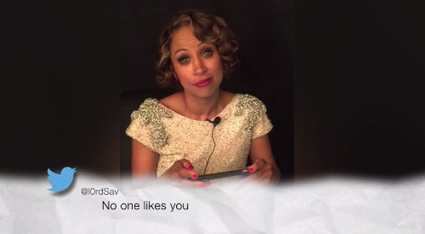 Stacey Dash reads her post-Oscars 2016 mean tweets