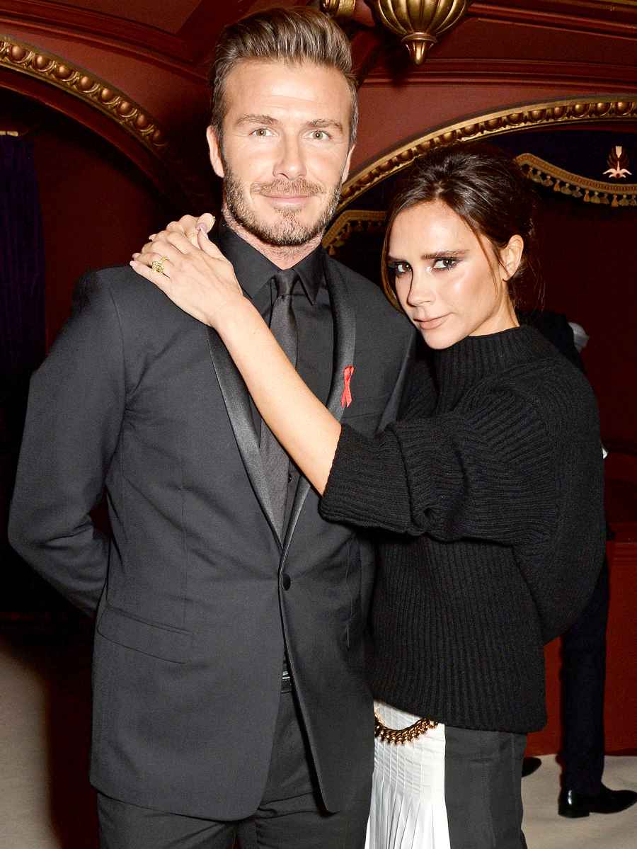 David Beckham and Victoria Beckham