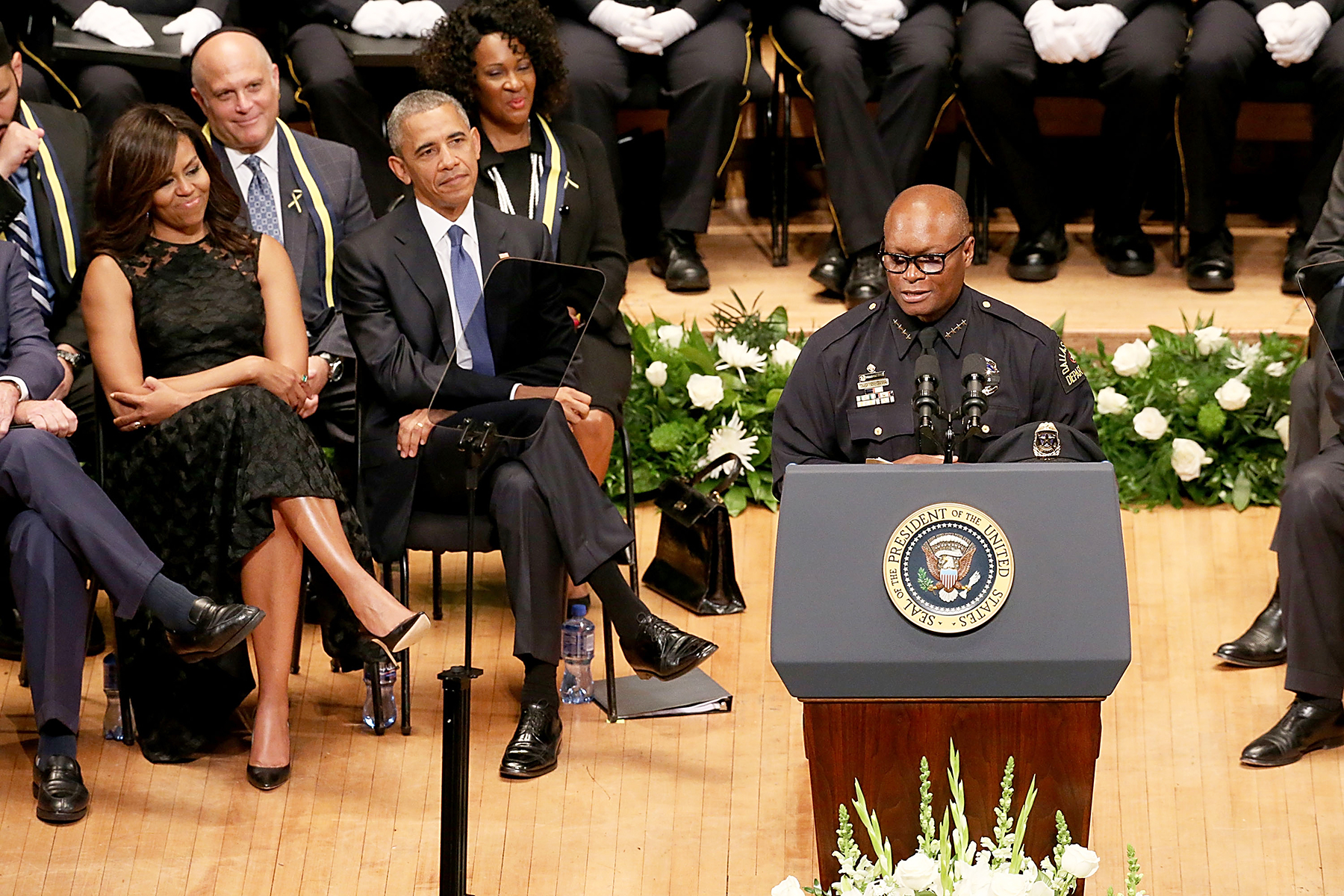 David Brown Dallas shooting memorial