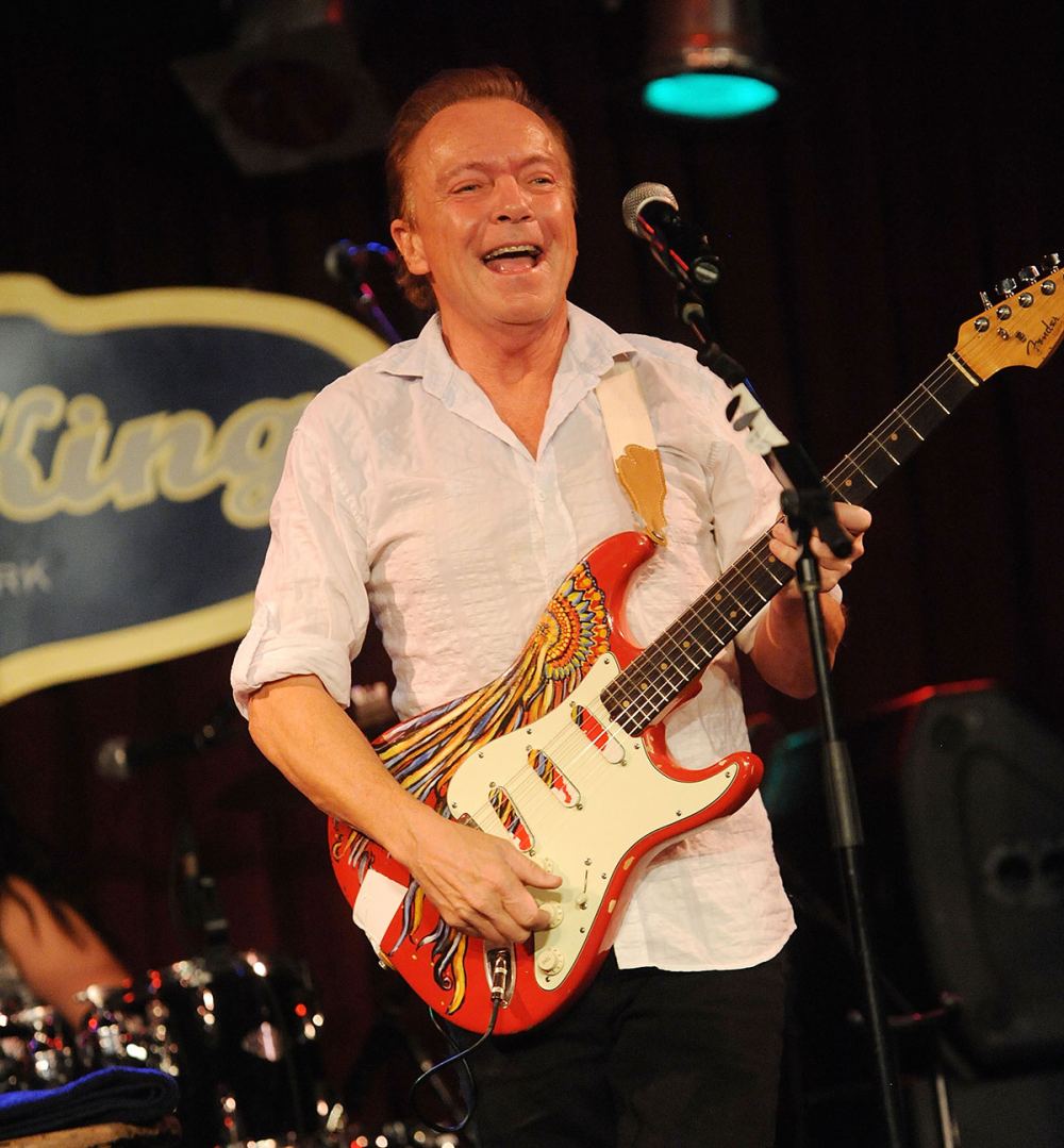 David Cassidy performs at BB King on January 10, 2015 in New York City