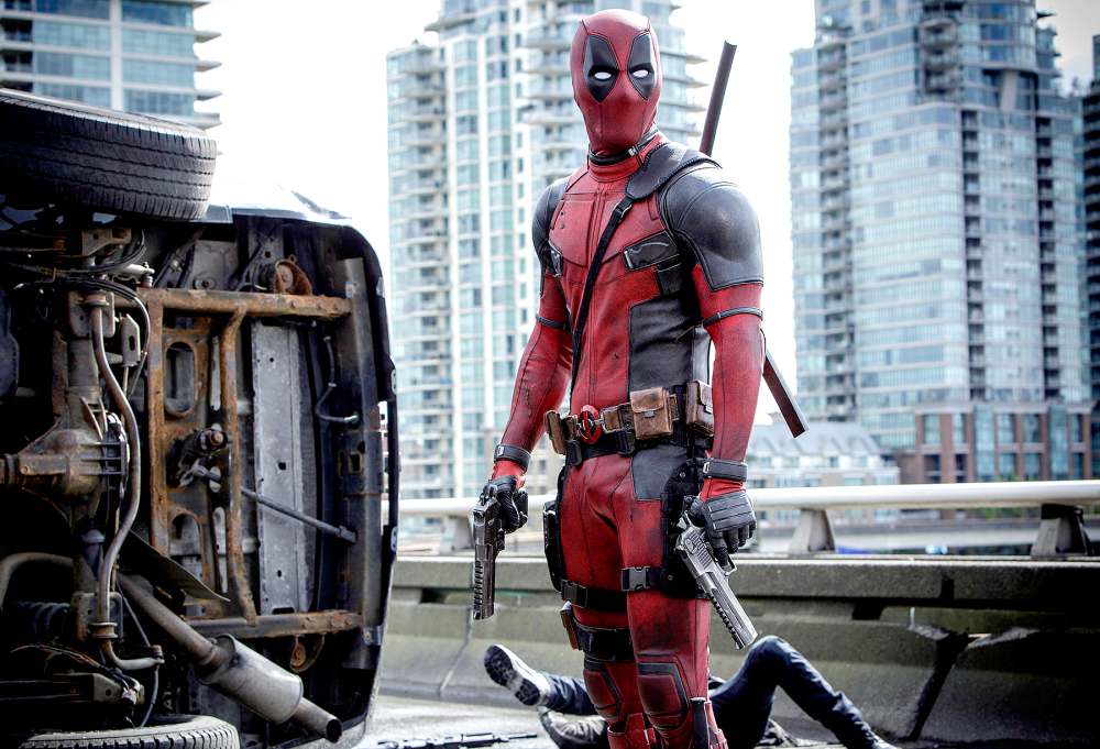 Ryan Reynolds in Deadpool.