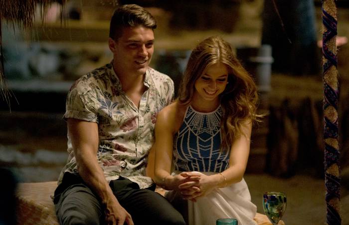 Dean Unglert and Kristina Schulman on Bachelor In Paradise.