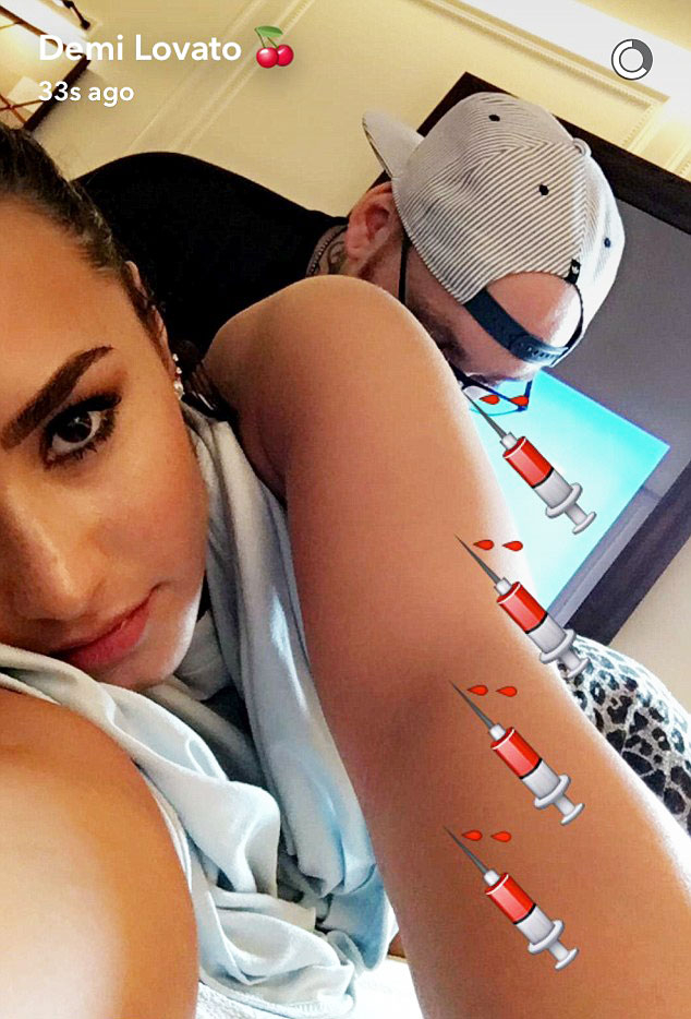 Demi Lovato Gets a Tattoo on Her Wrist: Pic