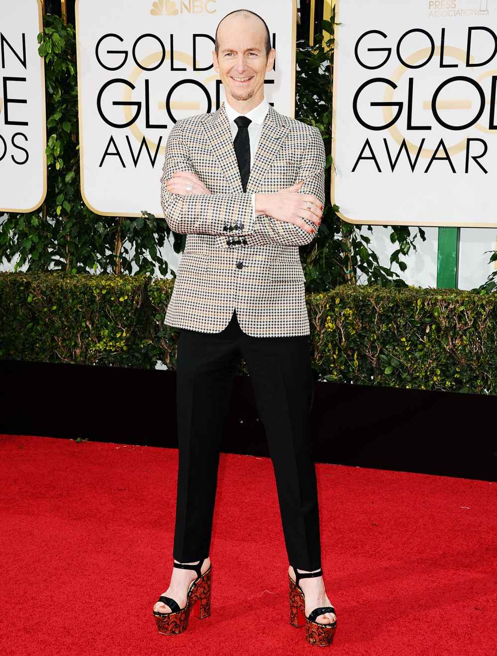 Denis O'Hare at the Golden Globes 2016.
