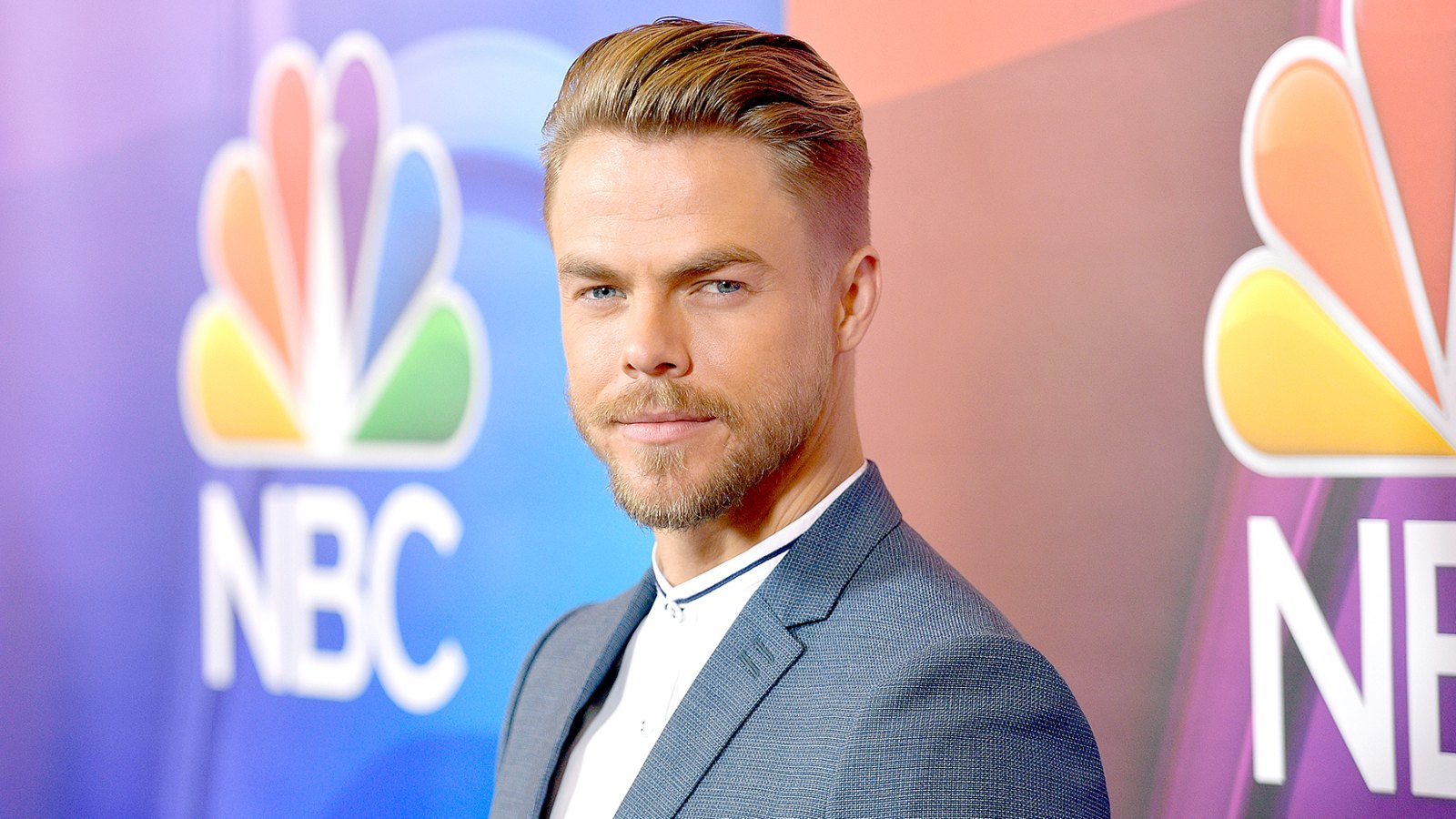 Derek Hough at the NBCUniversal Summer TCA Press Tour at The Beverly Hilton Hotel on August 3, 2017 in Beverly Hills, California.