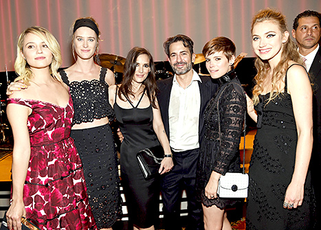 Dianna Agron, Winona Ryder, Marc Jacobs, Kate Mara and Imogen Poots
