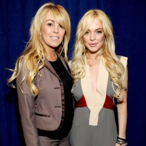 Dina Lohan and Lindsay Lohan