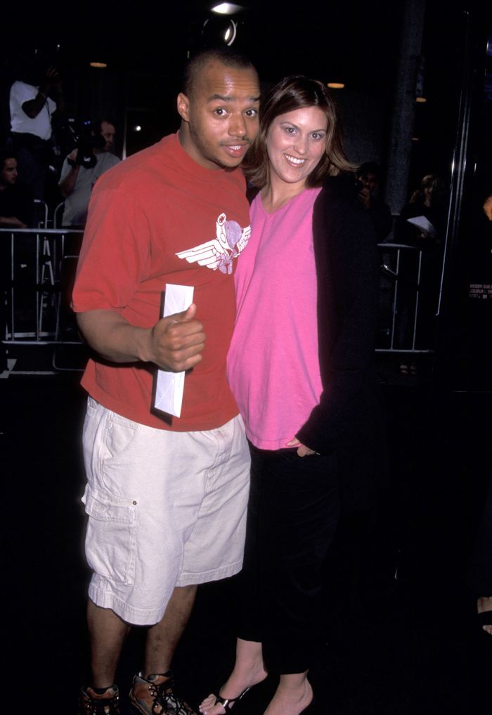 Donald Faison and Lisa Askey during Evolution Premiere at Mann National Theatre in Westwood, California in 2001