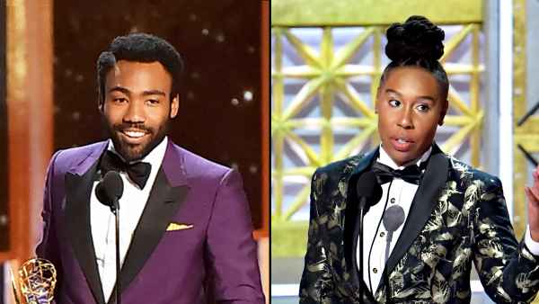 Donald Glover and Lena Waithe