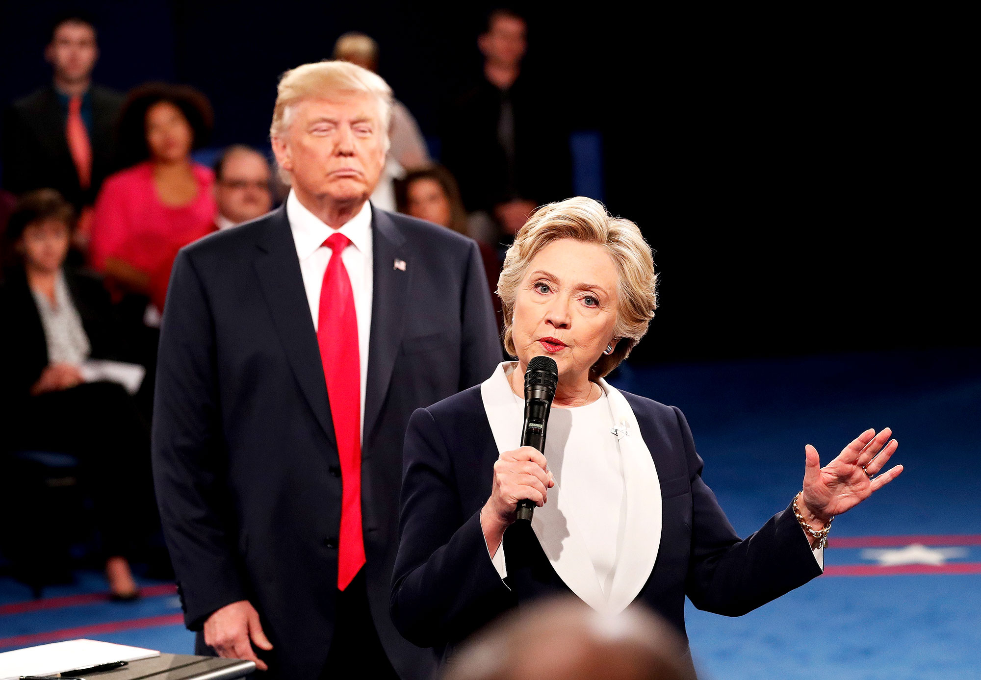 Donald Trump, Hillary Clinton