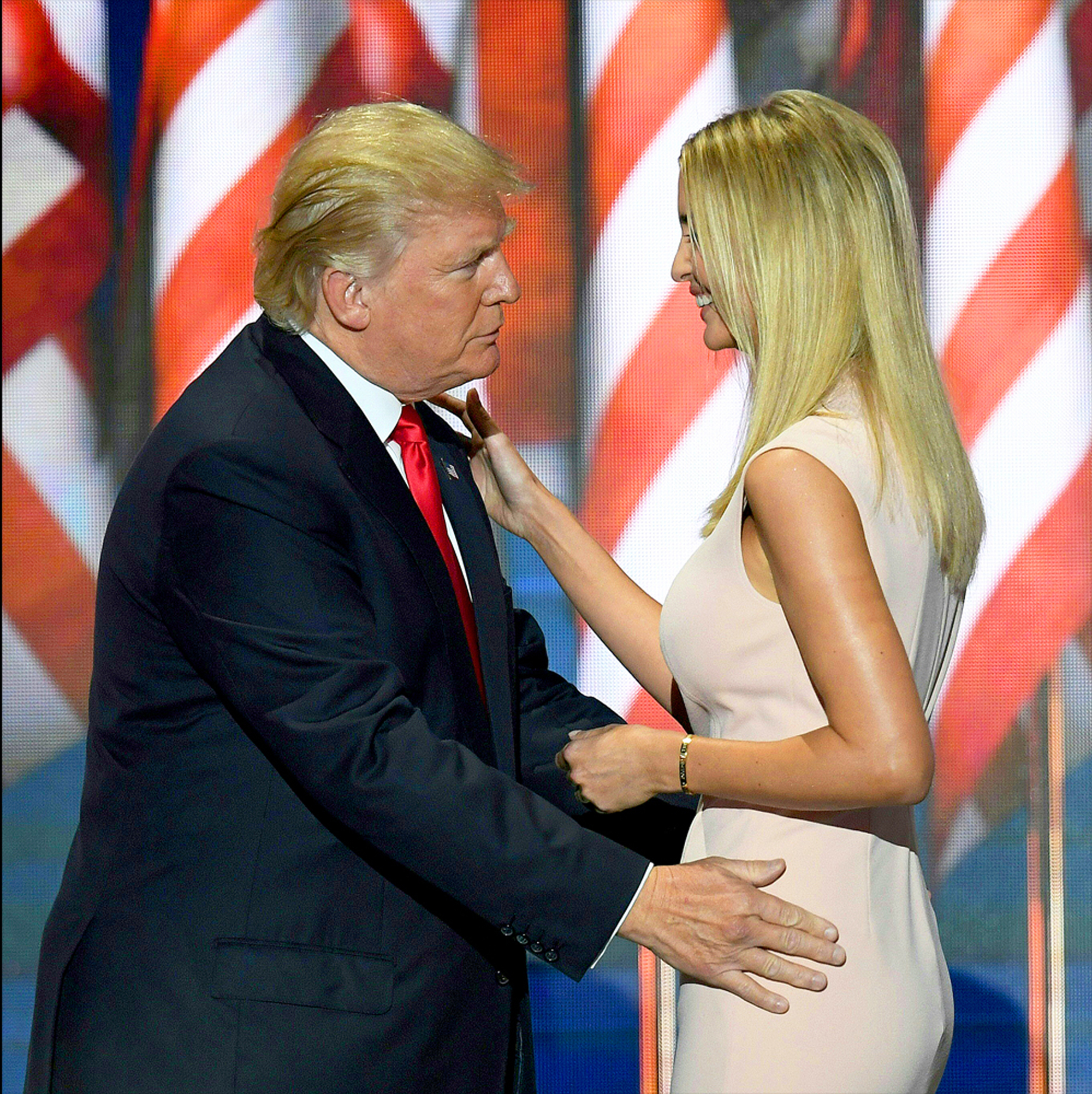 Image result for ivanka trump and donald trump.