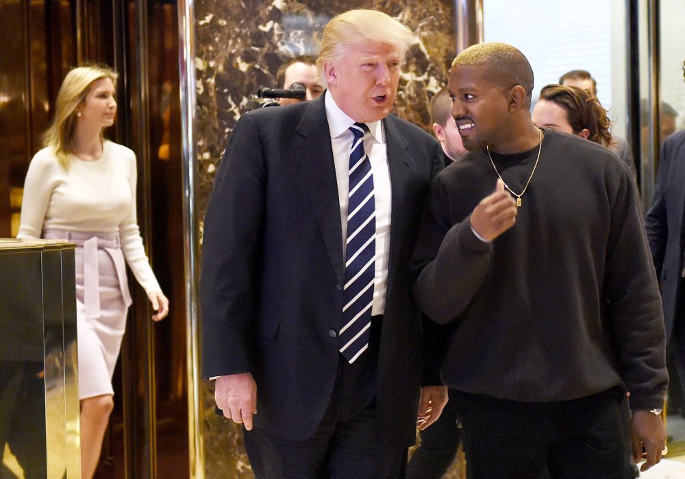 Donald Trump Kanye West Ivanka Trump meeting