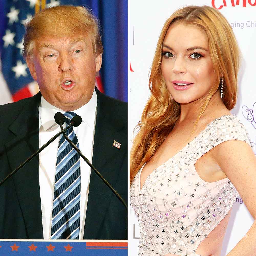 Donald Trump Lindsay Lohan