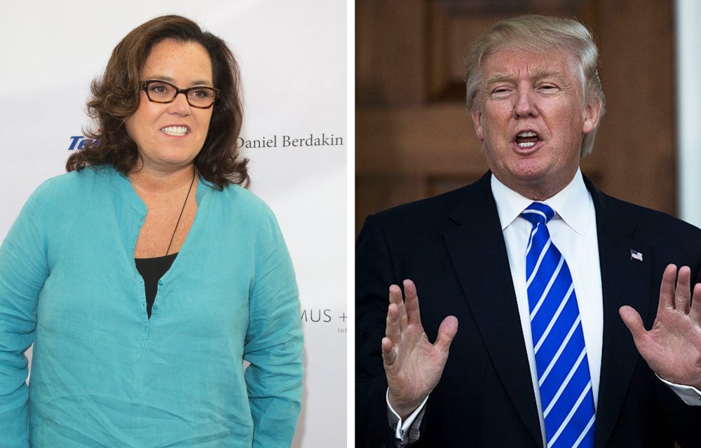 Rosie O'Donnell, Donald Trump