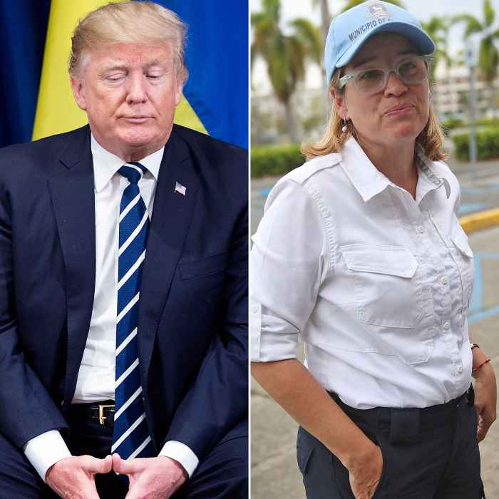 Donald Trump, San Juan Mayor, Carmen Yulin Cruz