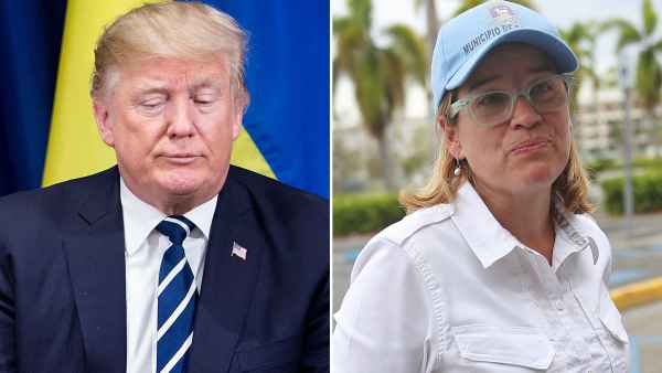 Donald Trump, San Juan Mayor, Carmen Yulin Cruz