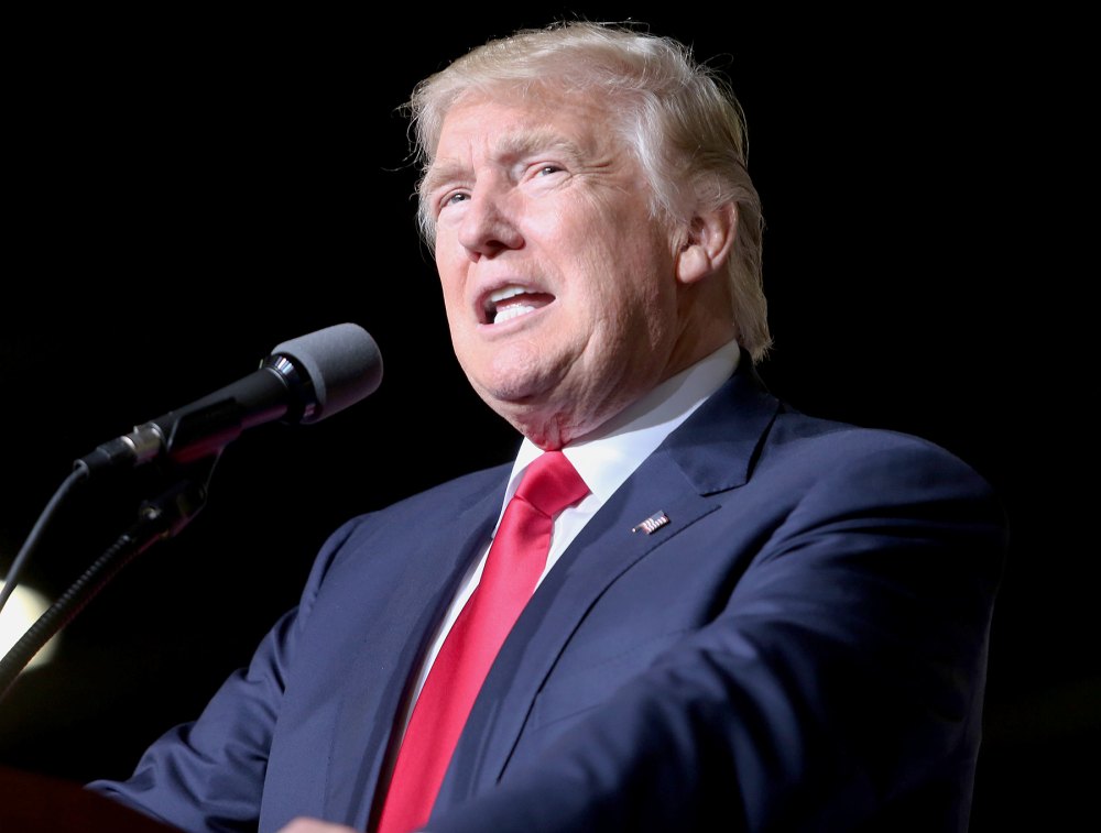 Donald Trump speaks to supporters during a campaign rally at SeaGate Center in Toledo, Ohio, on Oct. 27, 2016.