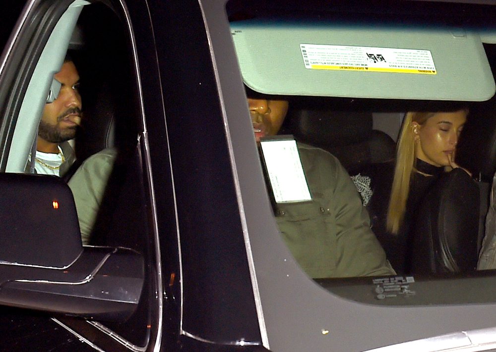 Drake and Hailey Baldwin were spotted leaving dinner at Ysabel Restaurant together in West Hollywood. The unlikely duo headed off to The Nice Guy next.