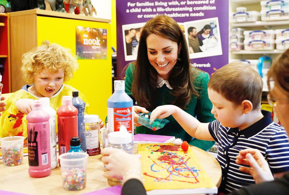 Catherine, Duchess of Cambridge visits the East Anglia's Children's Hospices (EACH) on January 24, 2017 in Quidenham, Norfolk.